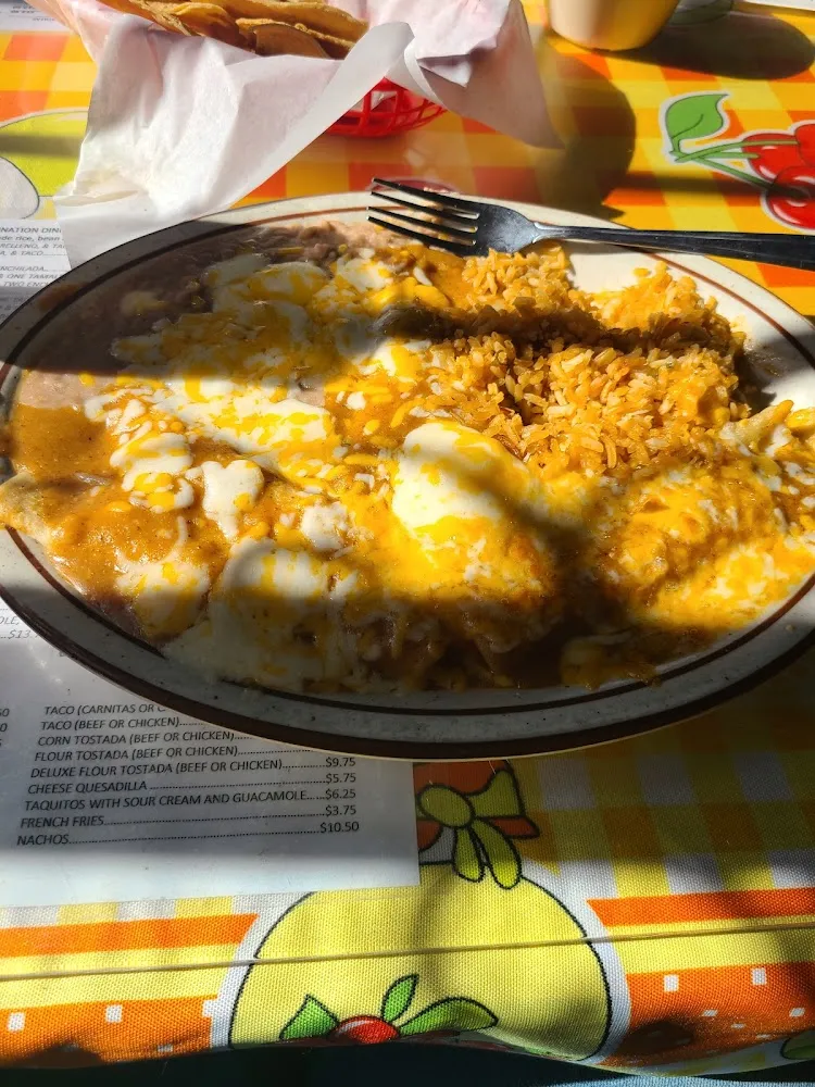 Enchiladas Plate